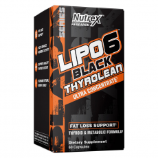 NUTREX LIPO 6 BLACK UC THYROLEAN 60 CAPS